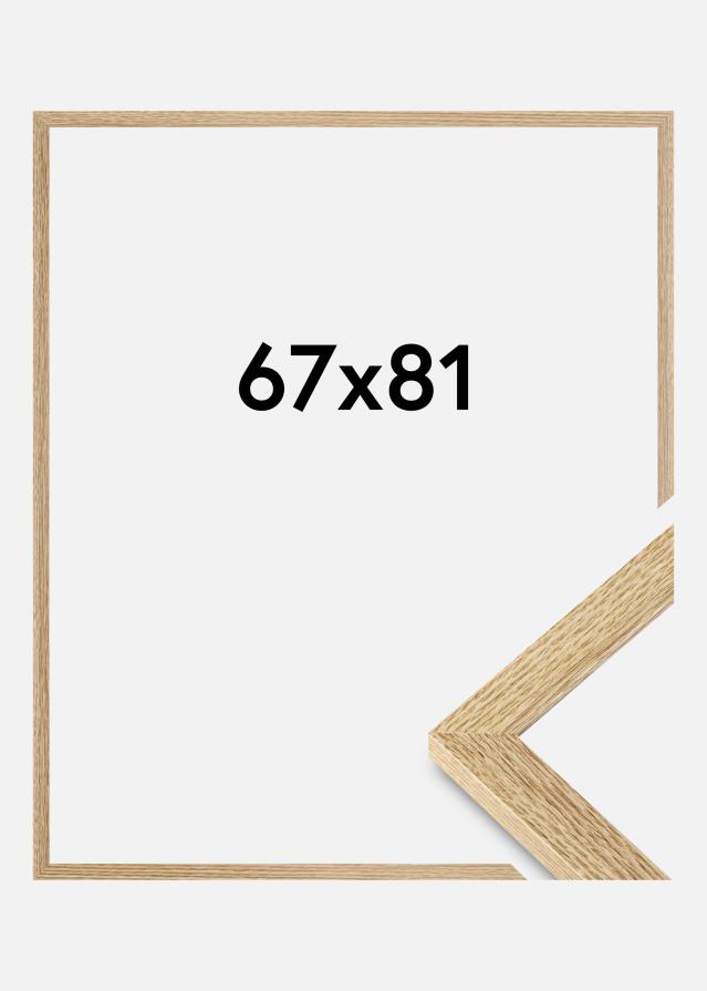 Cadre Selection Verre Acrylique Chêne 67x81 cm