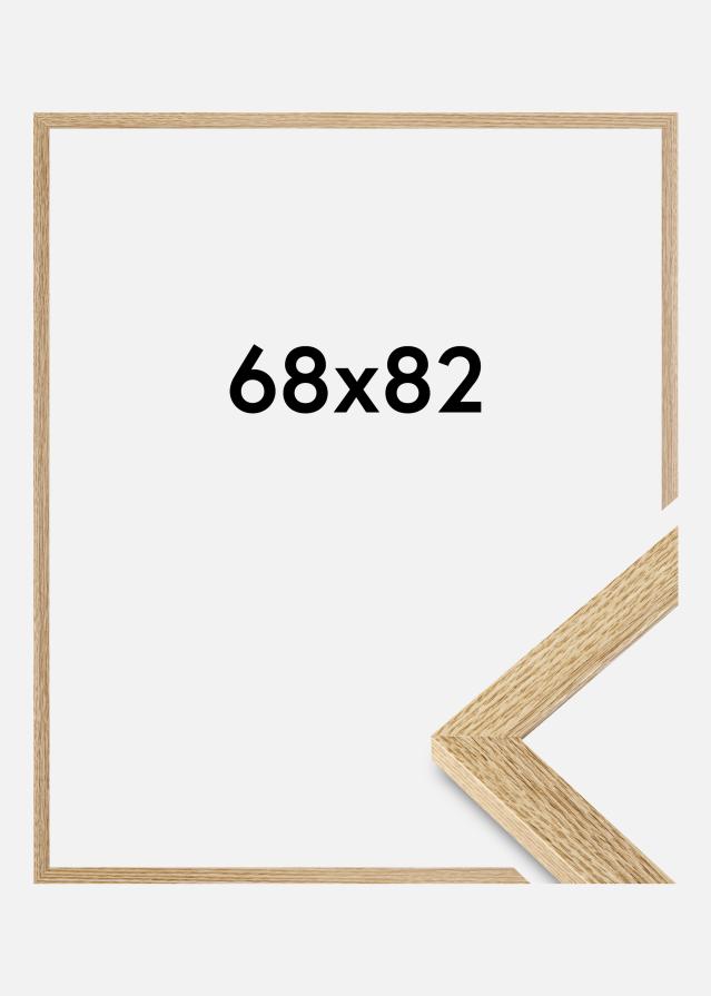 Cadre Selection Verre Acrylique Chêne 68x82 cm