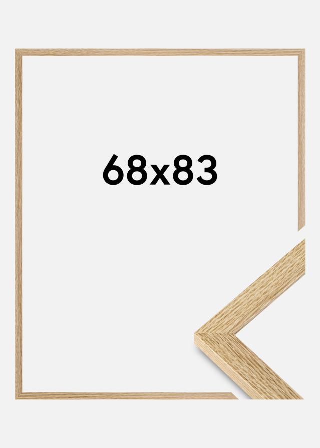 Cadre Selection Verre Acrylique Chêne 68x83 cm