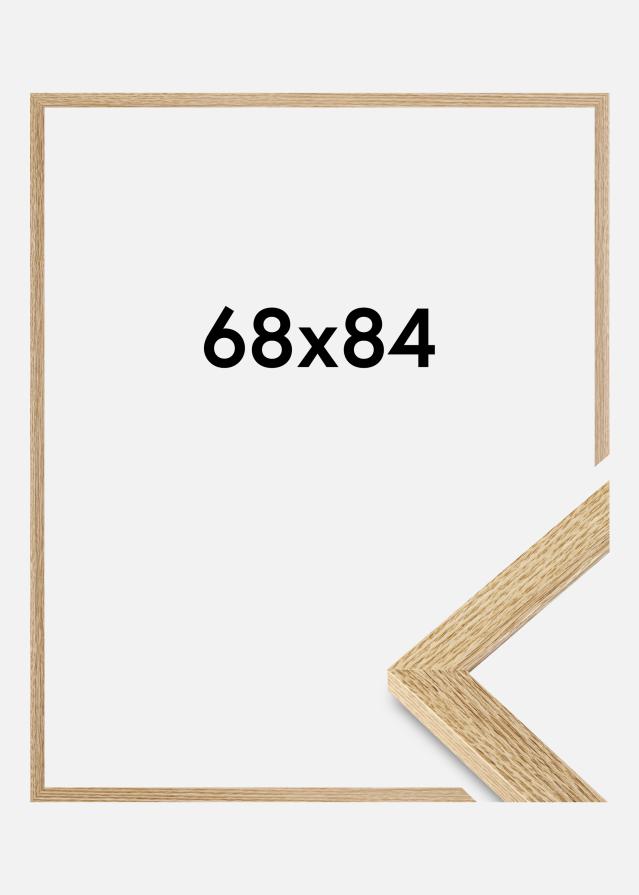 Cadre Selection Verre Acrylique Chêne 68x84 cm