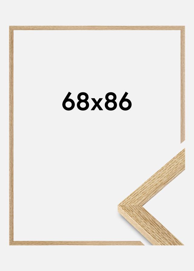 Cadre Selection Verre Acrylique Chêne 68x86 cm