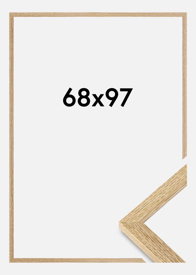 Cadre Selection Verre Acrylique Chêne 68x97 cm