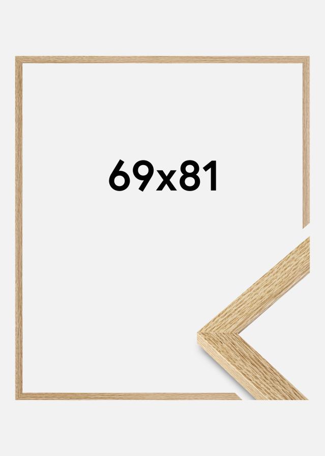 Cadre Selection Verre Acrylique Chêne 69x81 cm