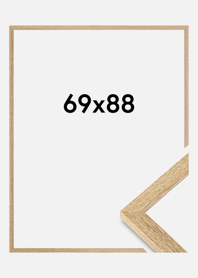 Cadre Selection Verre Acrylique Chêne 69x88 cm
