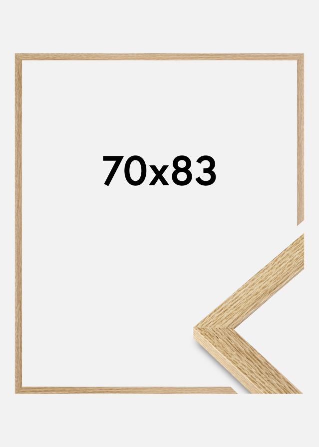 Cadre Selection Verre Acrylique Chêne 70x83 cm