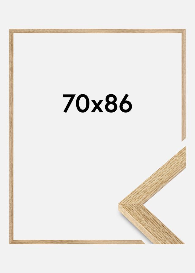 Cadre Selection Verre Acrylique Chêne 70x86 cm