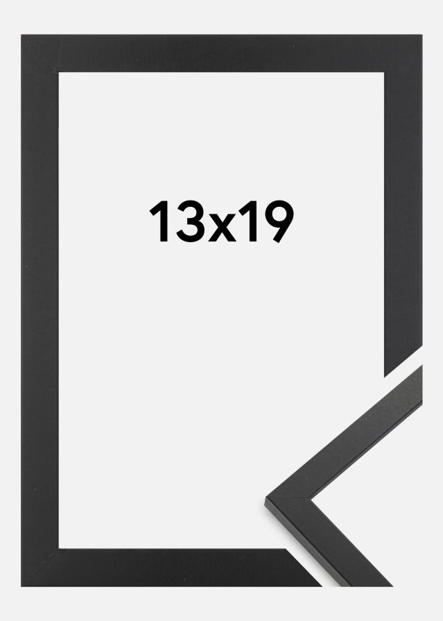 Cadre Trendy Verre Acrylique Noir 13x19 cm