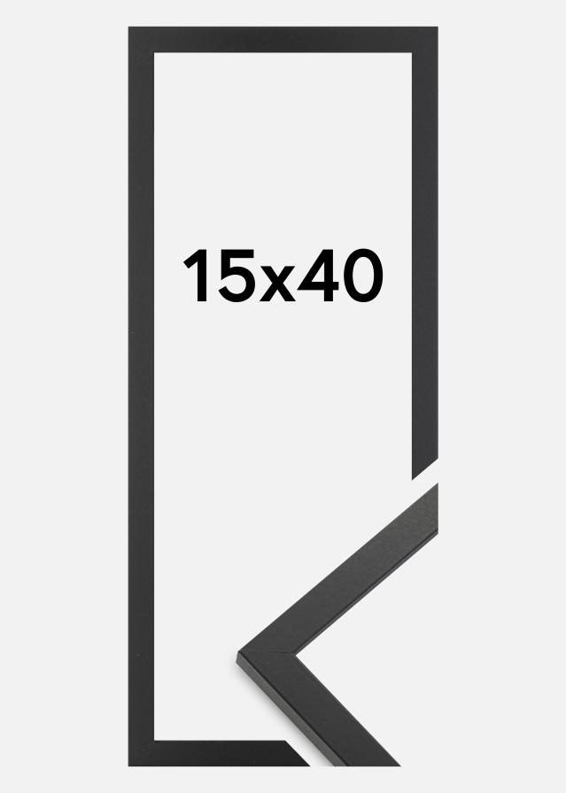 Cadre Trendy Verre Acrylique Noir 15x40 cm