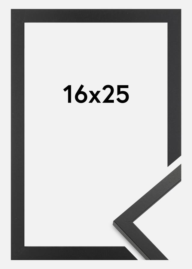 Cadre Trendy Verre Acrylique Noir 16x25 cm