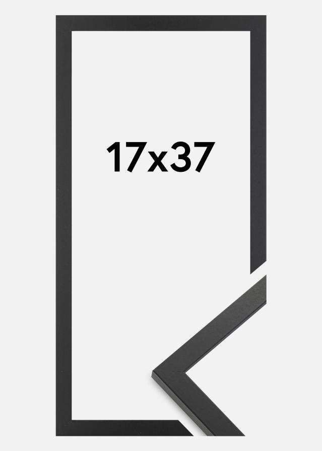 Cadre Trendy Verre Acrylique Noir 17x37 cm