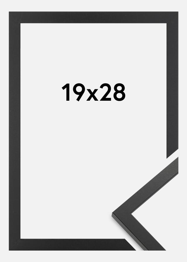 Cadre Trendy Verre Acrylique Noir 19x28 cm