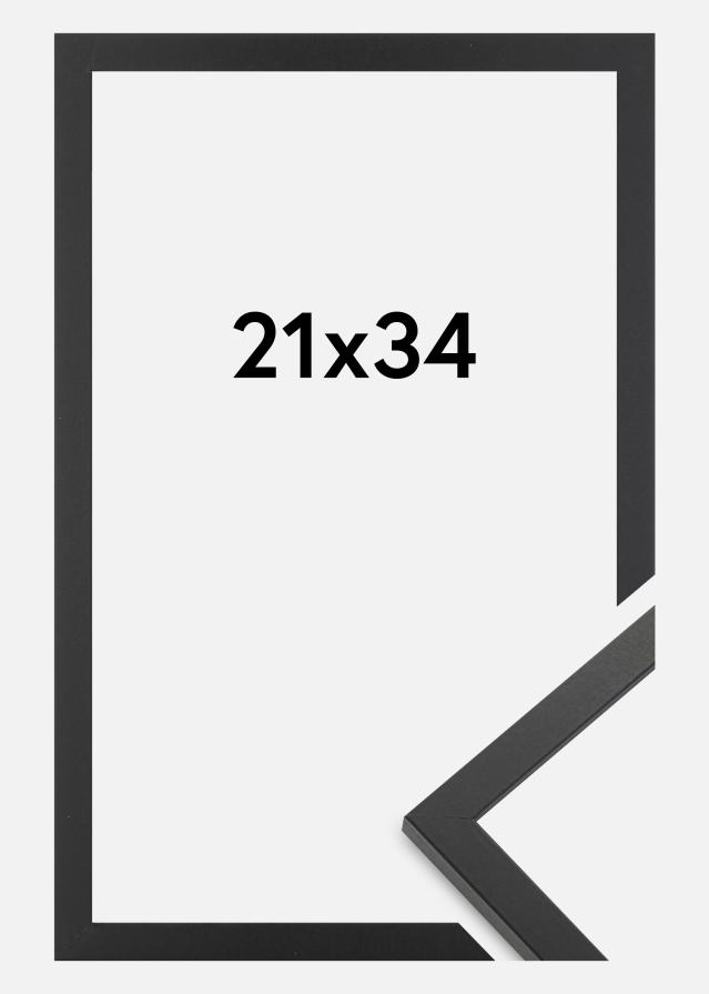 Cadre Trendy Verre Acrylique Noir 21x34 cm