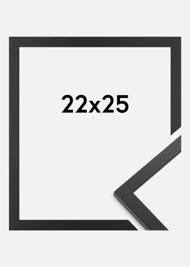 Cadre Trendy Verre Acrylique Noir 22x25 cm