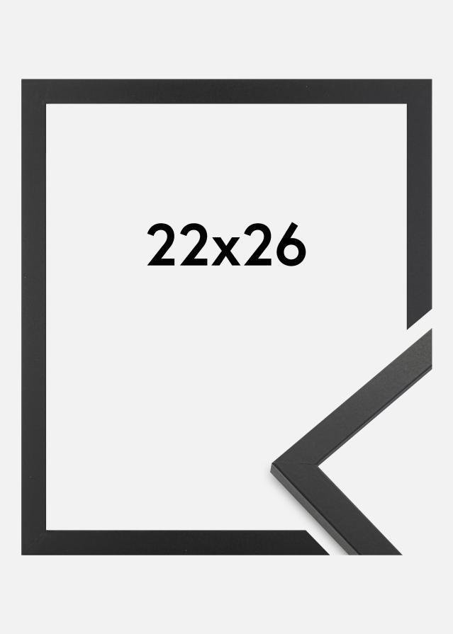 Cadre Trendy Verre Acrylique Noir 22x26 cm
