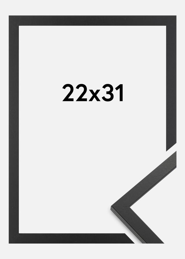 Cadre Trendy Verre Acrylique Noir 22x31 cm