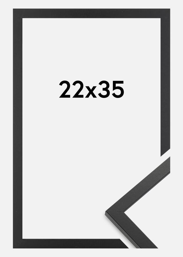 Cadre Trendy Verre Acrylique Noir 22x35 cm