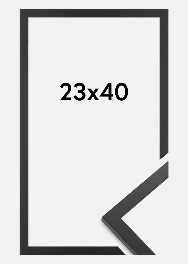 Cadre Trendy Verre Acrylique Noir 23x40 cm