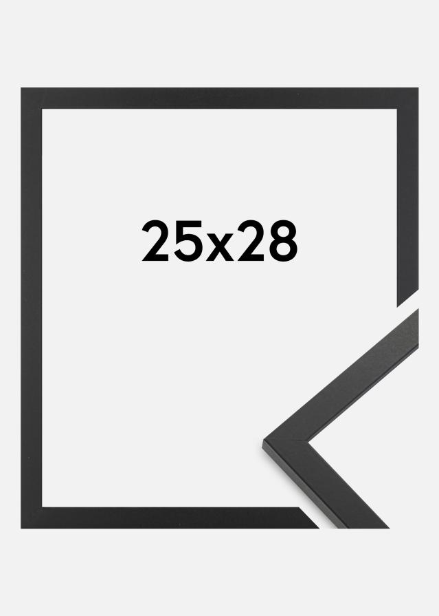Cadre Trendy Verre Acrylique Noir 25x28 cm