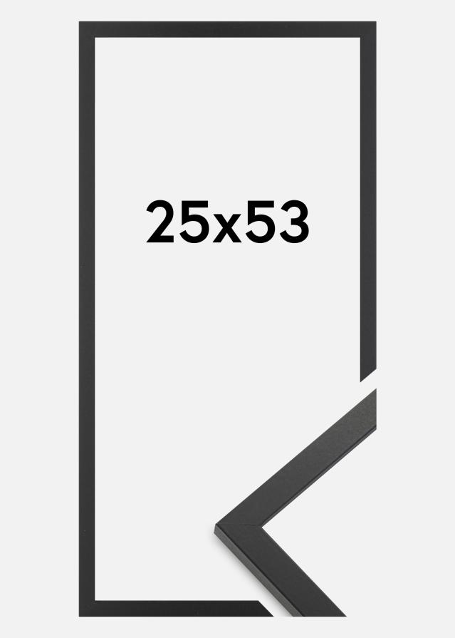Cadre Trendy Verre Acrylique Noir 25x53 cm