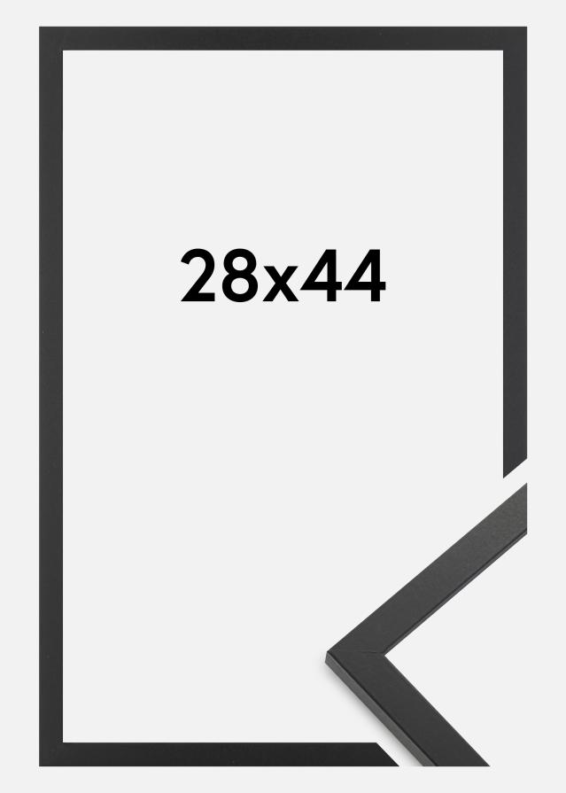 Cadre Trendy Verre Acrylique Noir 28x44 cm