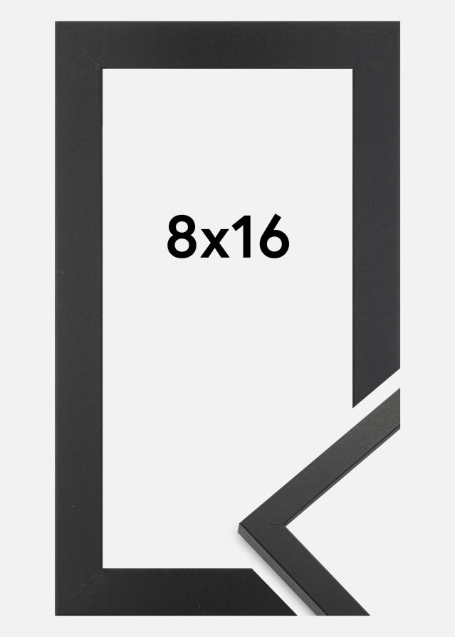 Cadre Trendy Verre Acrylique Noir 8x16 cm