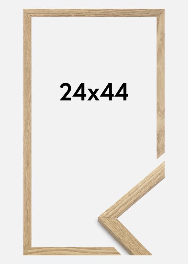 Cadre Trendy Verre Acrylique Chêne 24x44 cm