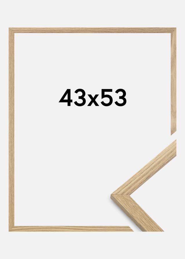 Cadre Trendy Verre Acrylique Chêne 43x53 cm
