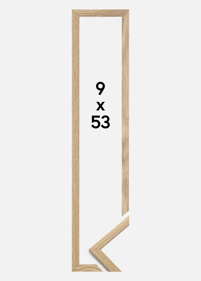 Cadre Trendy Verre Acrylique Chêne 9x53 cm