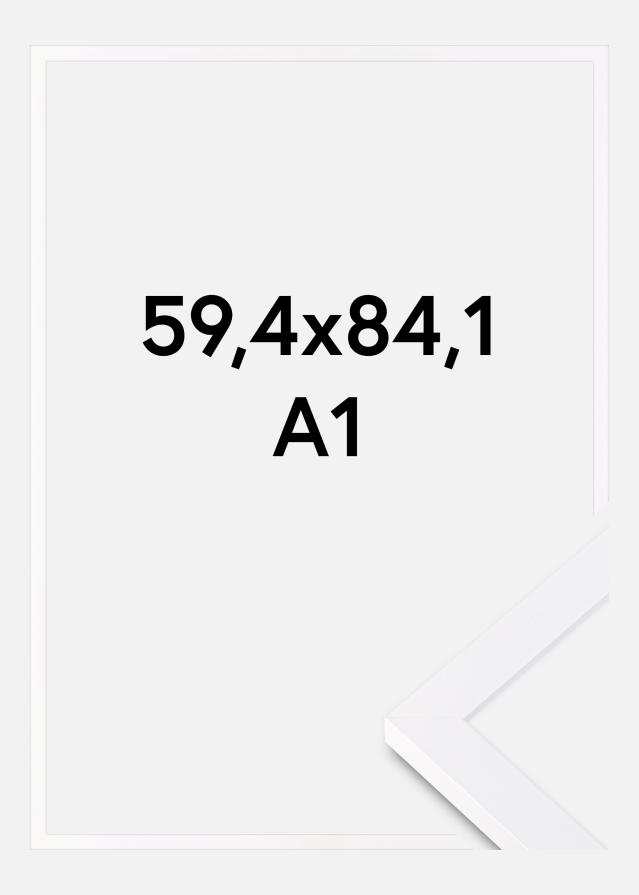 Cadre Selection Verre Acrylique Blanc 59,4x84,1 cm (A1)