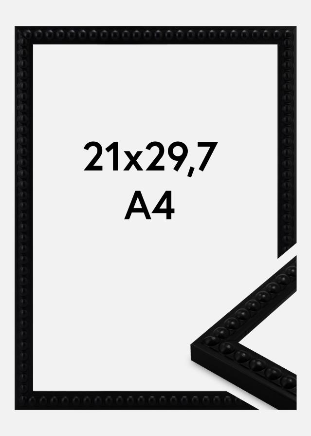 Cadre Perla Verre Acrylique Noir 21x29,7 cm (A4)