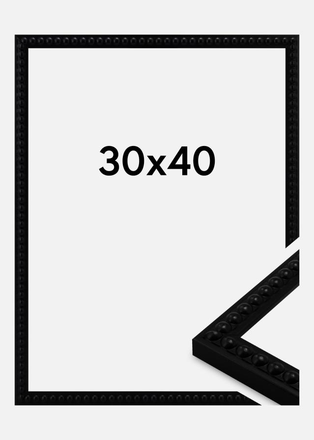 Cadre Perla Verre Acrylique Noir 30x40 cm