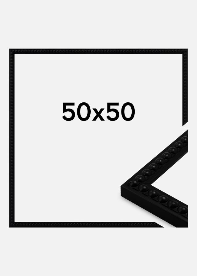 Cadre Perla Verre Acrylique Black 50x50 cm
