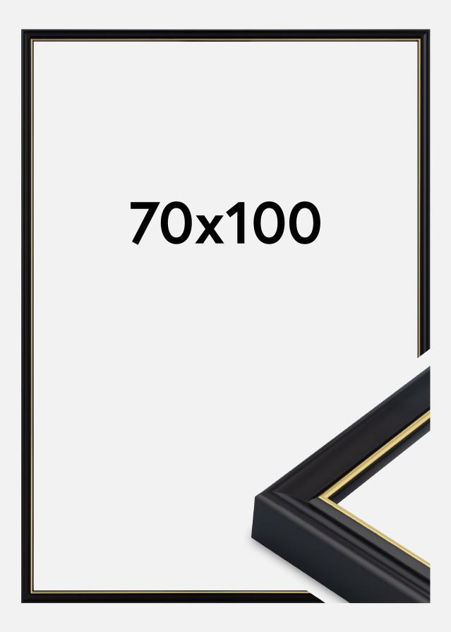 Cadre Canterbury Verre Acrylique Noir 70x100 cm