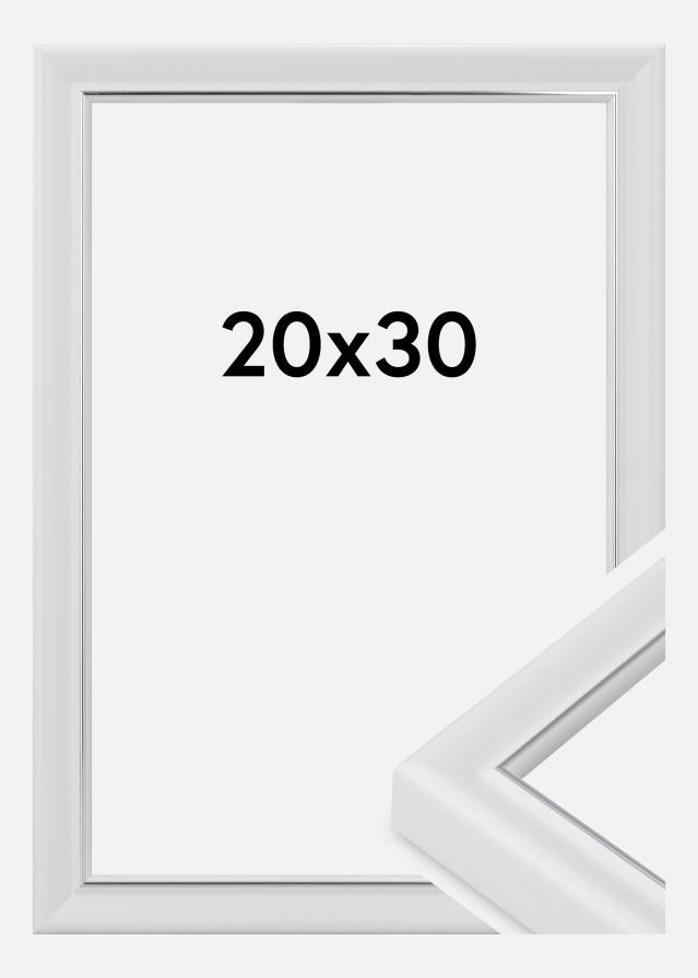Cadre Canterbury Verre Acrylique Blanc 20x30 cm