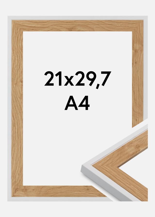 Cadre Clearline Verre Acrylique Blanc 21x29,7 cm (A4)