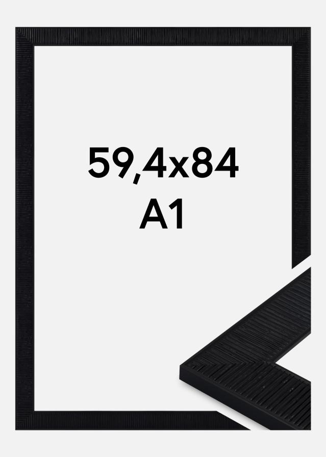 Cadre Lund Verre Acrylique Noir 59,4x84 cm (A1)