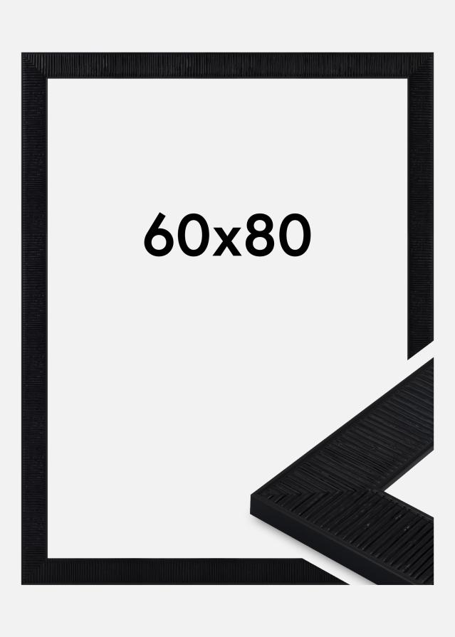 Cadre Lund Verre Acrylique Noir 60x80 cm