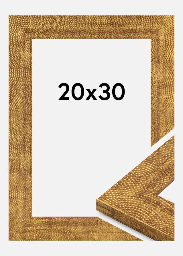 Cadre Linea Verre Acrylique Or 20x30 cm
