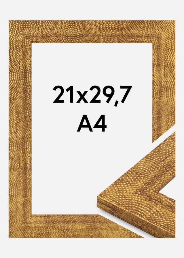 Cadre Linea Verre Acrylique Or 21x29,7 cm (A4)