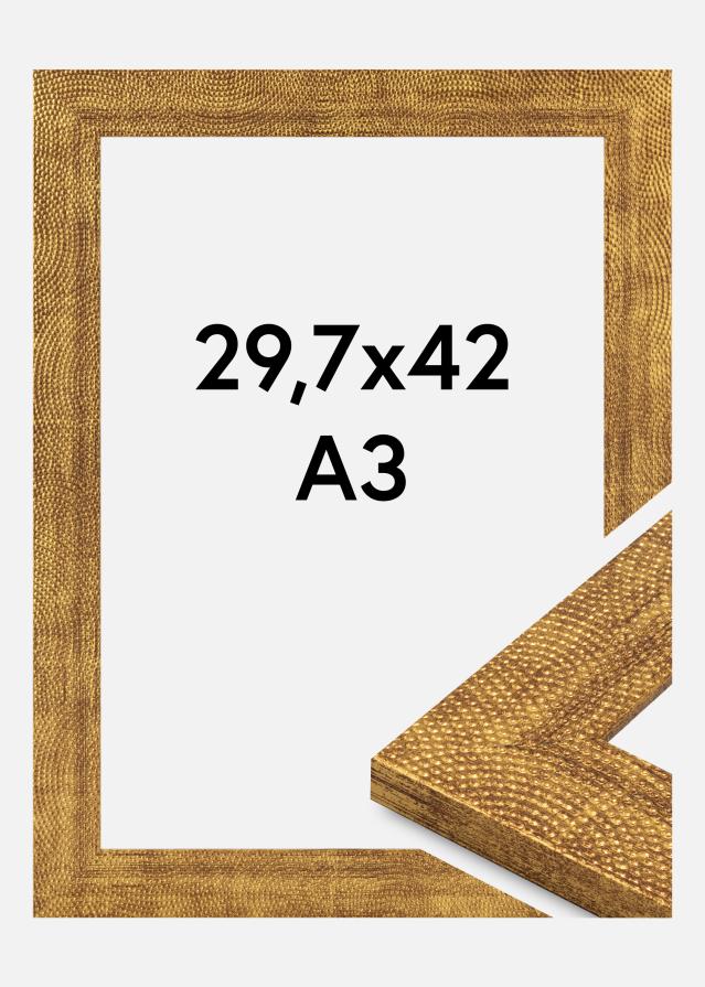 Cadre Linea Verre Acrylique Or 29,7x42 cm (A3)