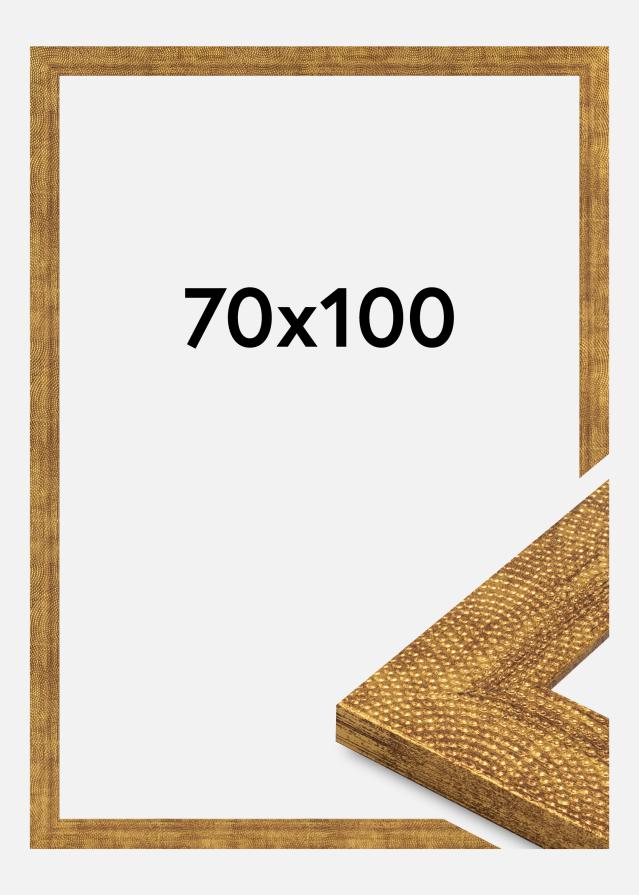 Cadre Linea Verre Acrylique Or 70x100 cm