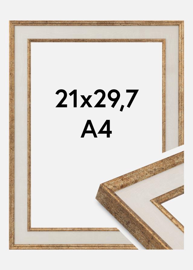 Cadre Dolly Verre Acrylique Or 21x29,7 cm (A4)