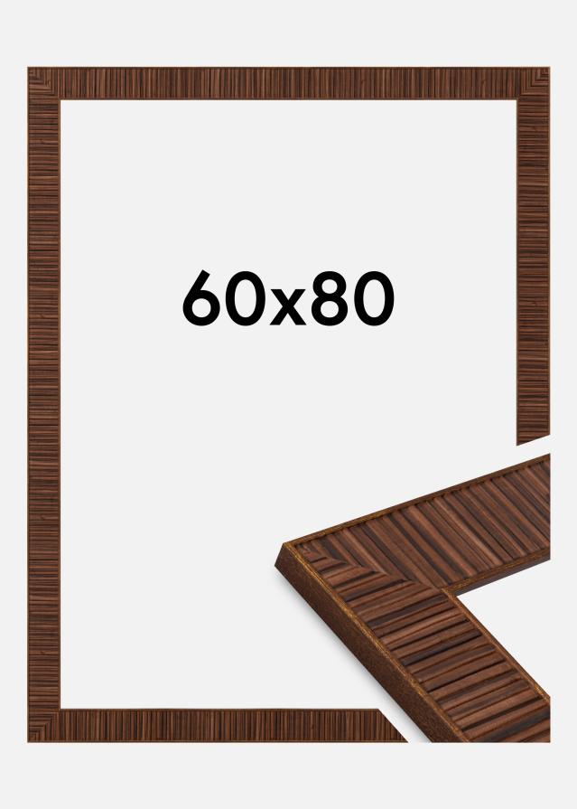 Cadre Agust Verre Acrylique Rosewood 60x80 cm