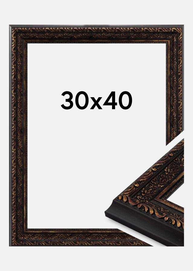 Cadre Imperial Verre Acrylique Or 30x40 cm