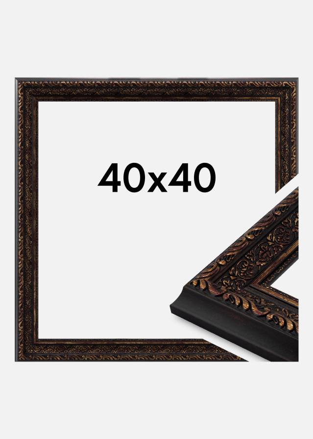 Cadre Imperial Verre Acrylique Or 40x40 cm