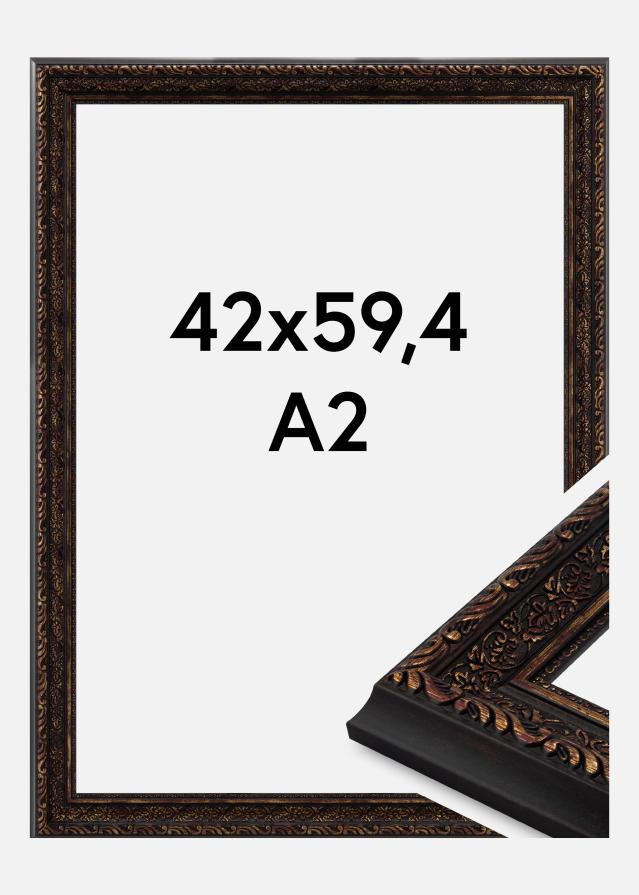 Cadre Imperial Verre Acrylique Or 42x59,4 cm (A2)