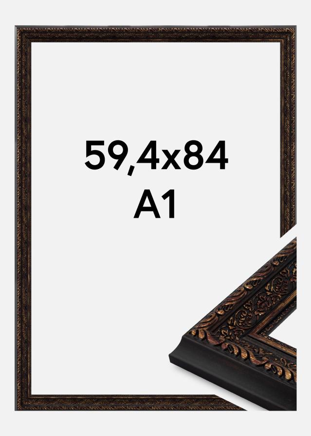 Cadre Imperial Verre Acrylique Or 59.4x84 cm (A1)
