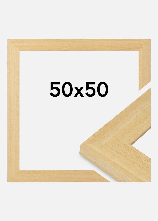 Cadre Pembrokeshire Verre Acrylique Chêne 50x50 cm