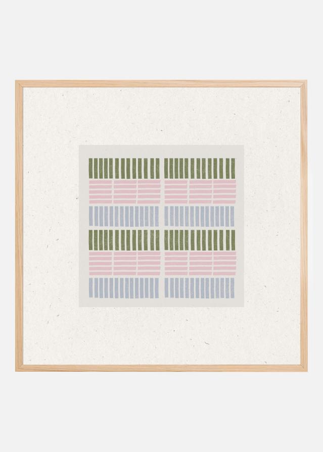 Pastel Patterns Poster