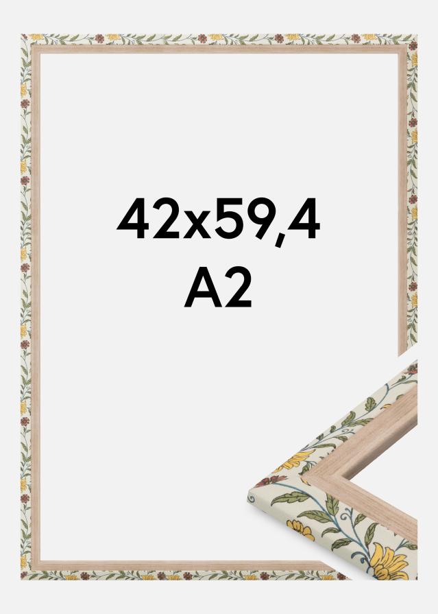 Cadre Arco Verre Acrylique Fleuri Chêne 42x59,4 cm (A2)
